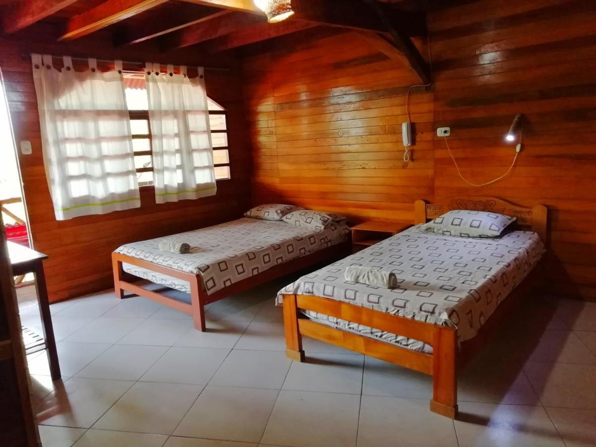 Madera Labrada Lodge Ecologico ตาราโปโต ภายนอก รูปภาพ
