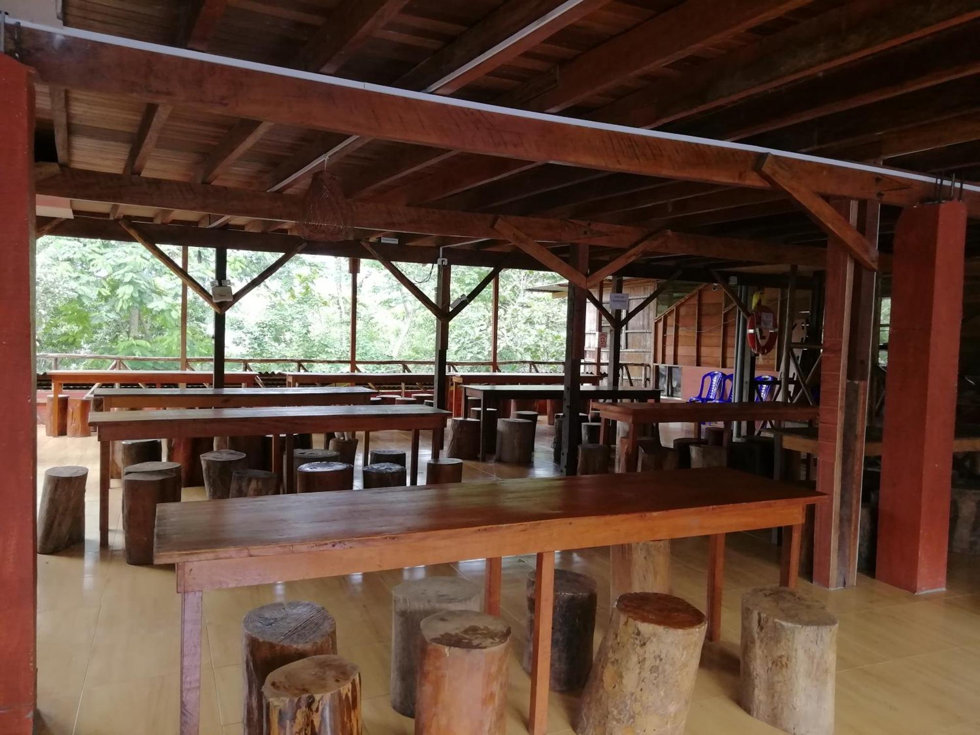 Madera Labrada Lodge Ecologico ตาราโปโต ภายนอก รูปภาพ